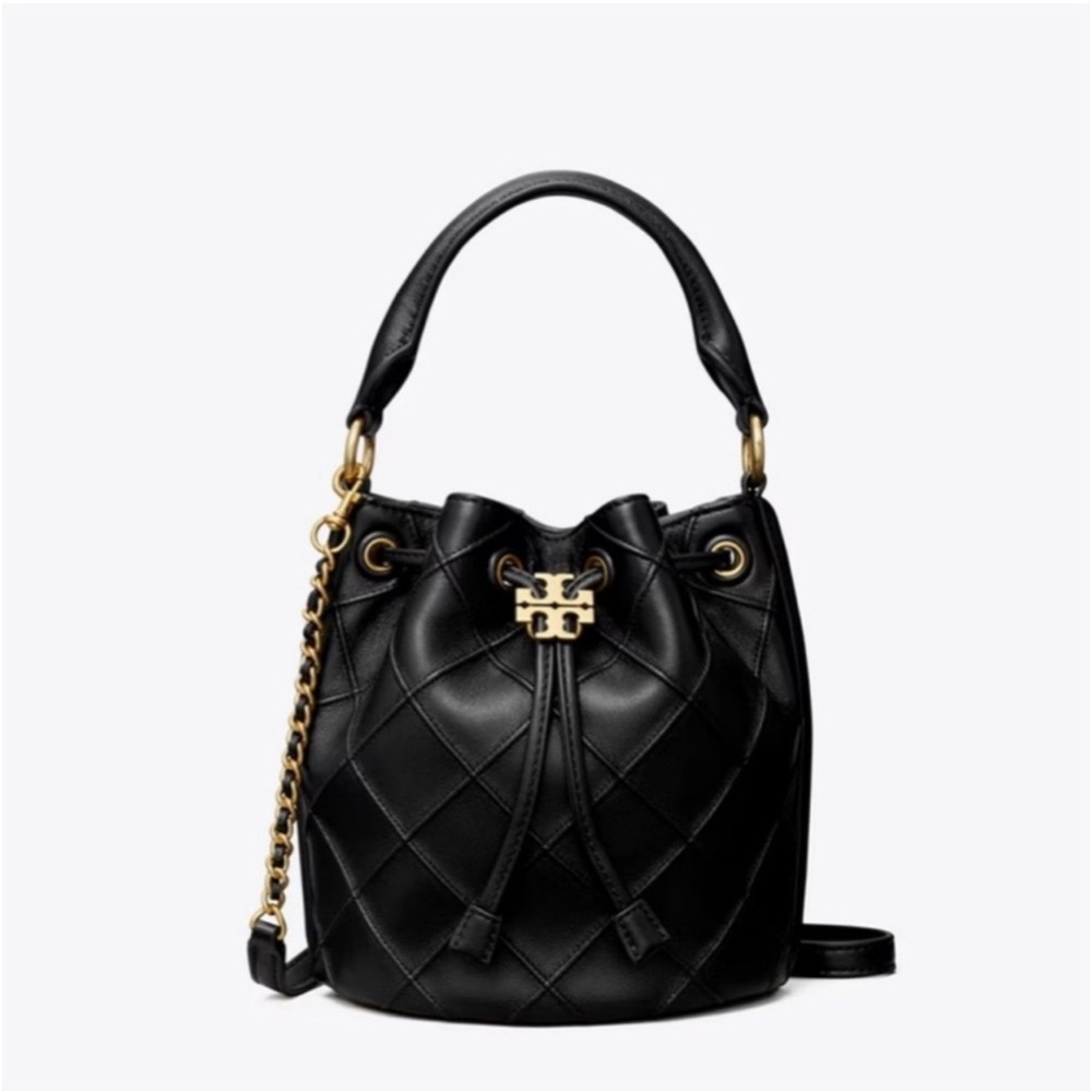 Stylish Black Quilted Shoulder Bag